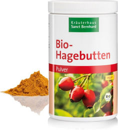 Sanct Bernhard Bio Hagebutten Pulver vegan und vegetarisch 1000 g – Bild 1 von 2