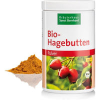 Produktbild von Sanct Bernhard Bio Hagebutten Pulver vegan und vegetarisch 1000 g