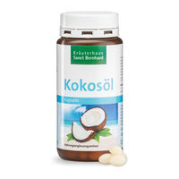 Produktbild von Sanct Bernhard Bio Kokosöl Kapseln 240 Stück