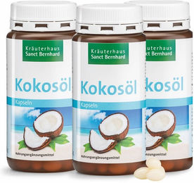 Sanct Bernhard Bio Kokosöl Kapseln – Bild 1 von 2
