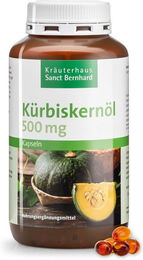 Sanct Bernhard Bio Kürbiskernöl Kapseln – Bild 1 von 2