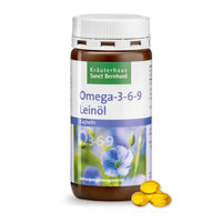 Produktbild von Sanct Bernhard Bio Leinöl Kapseln 180 Kapseln