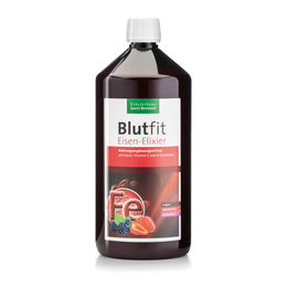 Sanct Bernhard Blutfit Eisen-Elixier Flüssig Vegan Glutenfrei Laktosefrei 1 Liter – Bild 1 von 1
