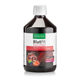 Sanct Bernhard Blutfit Eisen-Elixier vegan und glutenfrei 500 ml – Bild 1 von 2