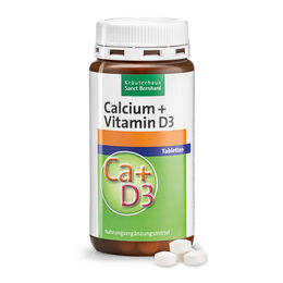 Sanct Bernhard Calcium und Vitamin D3 Tabletten 400 mg 150 Stück – Bild 1 von 1