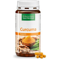 Produktbild von Sanct Bernhard Curcuma Kapseln mit standardisiertem Extrakt 180 Stück