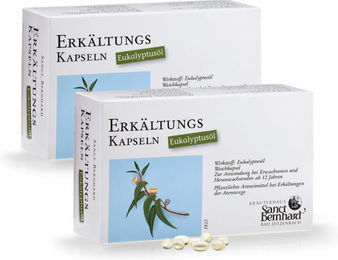 Sanct Bernhard Erkältungs-Kapseln mit Eukalyptusöl – Bild 1 von 1