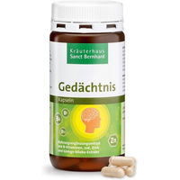 Produktbild von Sanct Bernhard Gedächtnis-Kapseln mit B-Komplex für Senioren, 180 Kapseln