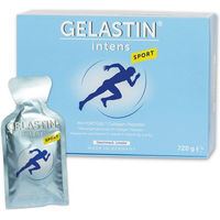 Produktbild von Sanct Bernhard GELASTIN intens Sport Gel mit FORTIGEL Collagen-Peptiden, Magnesium und Vitaminen, Limette, 30 x 24 g, glutenfrei, laktosefrei und alkoholfrei