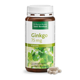 Sanct Bernhard Ginkgo Kapseln 75 mg 240 Kapseln – Bild 1 von 2