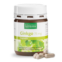 Produktbild von Sanct Bernhard Ginkgo Kapseln 75 mg 30 Kapseln