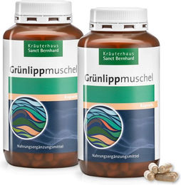 Sanct Bernhard Grünlippmuschel-Kapseln – Bild 1 von 2