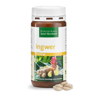 Produktbild von Sanct Bernhard Ingwer-Presslinge vegan 250 Tabletten