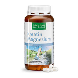 Sanct Bernhard Kreatin-Magnesium Kapseln für Sportler 200 Kapseln – Bild 1 von 1
