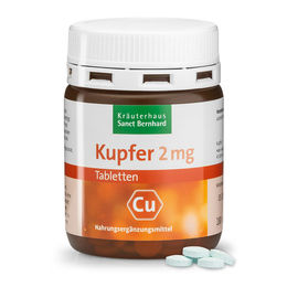 Sanct Bernhard Kupfer Tabletten 180 Stück – Bild 1 von 1
