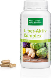 Sanct Bernhard Leber-Aktiv-Komplex Kapseln vegan 240 Stück – Bild 1 von 2