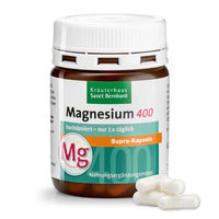 Produktbild von Sanct Bernhard Magnesium 400 Kapseln für Erwachsene 60 Kapseln