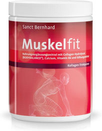 Sanct Bernhard Muskelfit Kollagen-Trinkpulver laktosefrei 1000 g – Bild 1 von 2