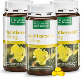 Sanct Bernhard Nachtkerzenöl Kapseln 600 Stück – Bild 1 von 2