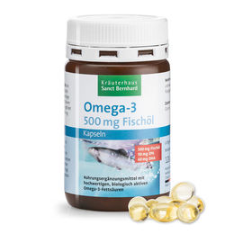 Sanct Bernhard Omega-3 Fischöl Kapseln 120 Kapseln – Bild 1 von 1
