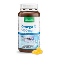 Produktbild von Sanct Bernhard Omega-3 supra 1000 mg Kapseln 120 Stück