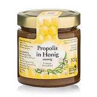 Produktbild von Sanct Bernhard Propolis in Honig cremig glutenfrei laktosefrei vegetarisch 500 g
