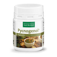 Produktbild von Sanct Bernhard Pycnogenol Kapseln vegan 42 Stück