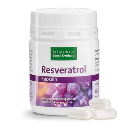 Sanct Bernhard Resveratrol Kapseln 60 Stück – Bild 1 von 1