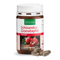 Produktbild von Sanct Bernhard Schizandra-Granatapfel Kräuter-Komplex Kapseln 90 Stück