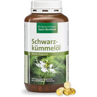 Produktbild von Sanct Bernhard Schwarzkümmelöl Bio Kapseln 400 mg
