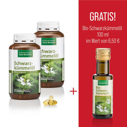 Sanct Bernhard Schwarzkümmelöl Bio Kapseln Bundle – Bild 1 von 1