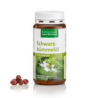Produktbild von Sanct Bernhard Schwarzkümmelöl-Plus Kapseln 180 Stück