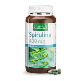 Sanct Bernhard Spirulina Tabletten vegan 360 Stück – Bild 1 von 1