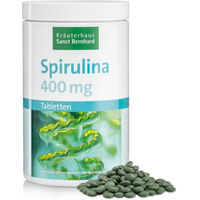 Produktbild von Sanct Bernhard Spirulina Tabletten vegan und vegetarisch