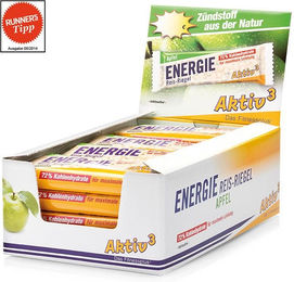 Sanct Bernhard Sport Energie Reis-Riegel Apfel vegan laktosefrei 20 Stück – Bild 1 von 1
