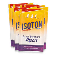 Produktbild von Sanct Bernhard Sport Isoton-Energiedrink Blutorange Pulver 11 x 36 g vegan glutenfrei laktosefrei