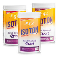 Produktbild von Sanct Bernhard Sport Isoton-Energiedrink-Set 3er-Set Pulver vegan glutenfrei laktosefrei