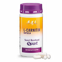 Produktbild von Sanct Bernhard Sport L-Carnitin Kapseln vegan 180 Kapseln