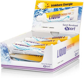 Sanct Bernhard Sport Liquid-Energie-Pur Sticks vegan glutenfrei laktosefrei 18 Stück – Bild 1 von 1