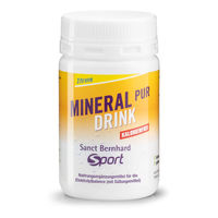 Produktbild von Sanct Bernhard Sport Mineral-Pur-Drink Zitrone Pulver vegan glutenfrei laktosefrei