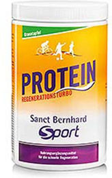 Sanct Bernhard Sport Protein Regenerationsturbo Granatapfel Pulver laktosefrei und glutenfrei 750 g – Bild 1 von 1