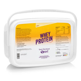 Sanct Bernhard Sport Whey Protein Konzentrat Vanille Pulver vegetarisch – Bild 1 von 1