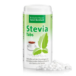 Sanct Bernhard Stevia-Tabs mit Rebaudiosid A zuckerfrei 600 Tabletten – Bild 1 von 1