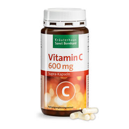 Sanct Bernhard Vitamin C 600 Supra Kapseln 180 Stück – Bild 1 von 1