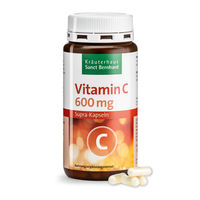 Produktbild von Sanct Bernhard Vitamin C 600 Supra Kapseln 180 Stück