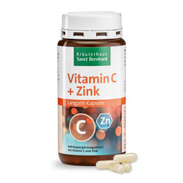 Sanct Bernhard Vitamin C und Zink Kapseln 180 Kapseln – Bild 1 von 1
