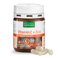 Produktbild von Sanct Bernhard Vitamin C und Zink Kapseln 60 Stück