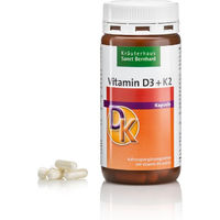 Produktbild von Sanct Bernhard Vitamin D3 + K2 Kapseln 180 Stück vegan