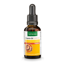 Sanct Bernhard Vitamin D3 Tropfen 1.000 IE 30 ml – Bild 1 von 1