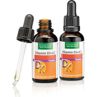 Produktbild von Sanct Bernhard Vitamin D3 und K2 Tropfen mit 1000 IE pro Portion
